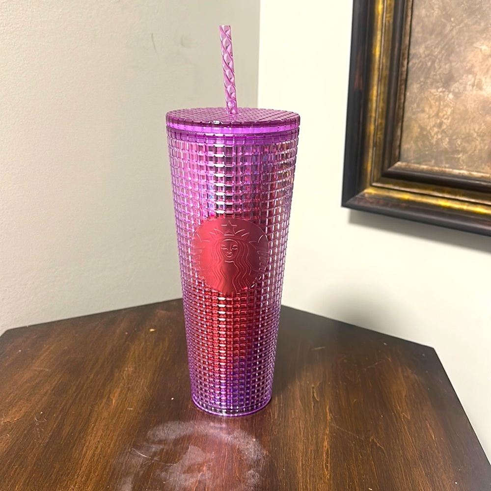 Starbucks pink and purple tumblr